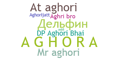 ニックネーム - Aghor