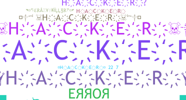 ニックネーム - Hacker