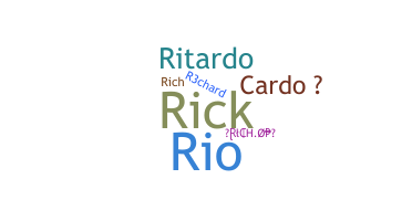 ニックネーム - Riccardo