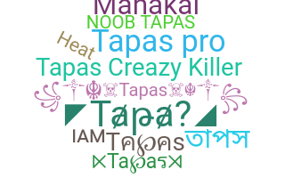 ニックネーム - Tapas