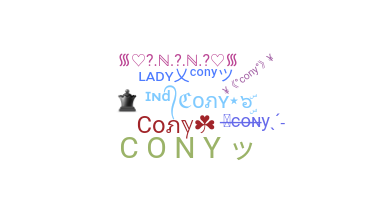 ニックネーム - Cony