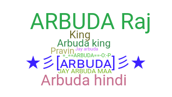 ニックネーム - Arbuda
