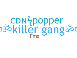 ニックネーム - Popper