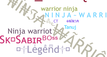 ニックネーム - NinjaWarrior