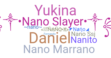 ニックネーム - Nano