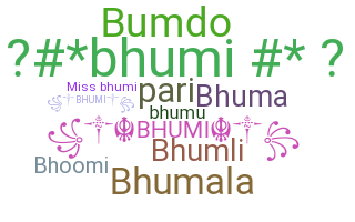 ニックネーム - Bhumi
