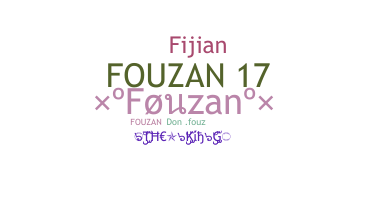 ニックネーム - Fouzan