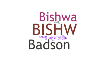 ニックネーム - Bishw