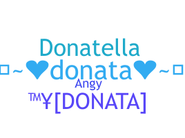 ニックネーム - Donata