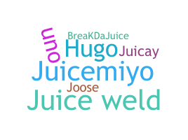 ニックネーム - Juice