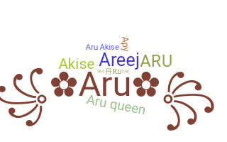 ニックネーム - Aru