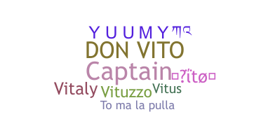 ニックネーム - Vito