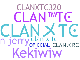ニックネーム - CLANXTC