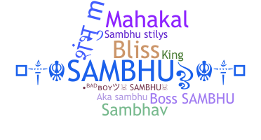 ニックネーム - Sambhu