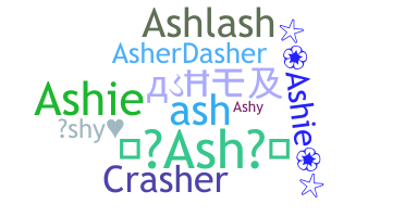 ニックネーム - Asher