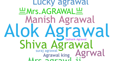 ニックネーム - Agrawal