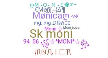 ニックネーム - moni