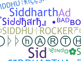 ニックネーム - Siddhartha