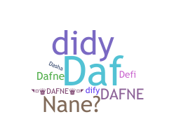 ニックネーム - dafne