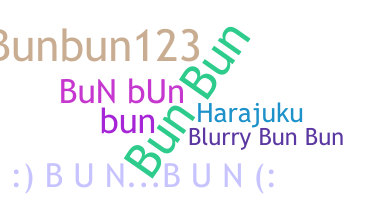 ニックネーム - Bunbun