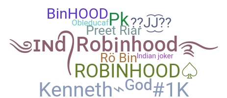 ニックネーム - Robinhood