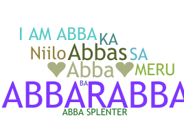 ニックネーム - Abba