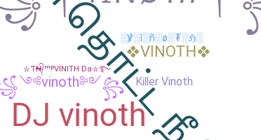 ニックネーム - Vinoth