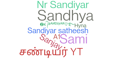 ニックネーム - Sandiyar