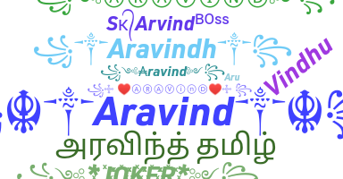 ニックネーム - Aravind