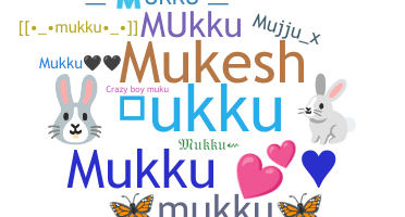 ニックネーム - Mukku