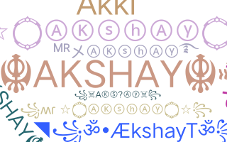 ニックネーム - Akshay