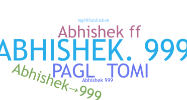 ニックネーム - Abhishek999