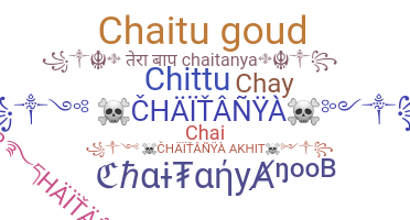 ニックネーム - Chaitanya