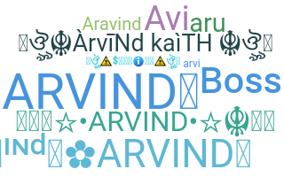 ニックネーム - Arvind