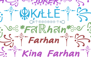 ニックネーム - Farhan