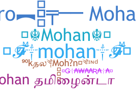 ニックネーム - Mohan