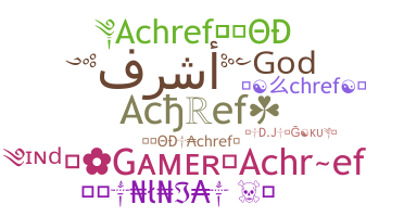 ニックネーム - achref