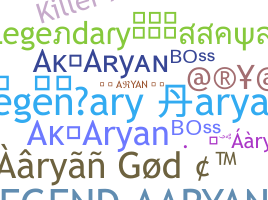 ニックネーム - Aaryan