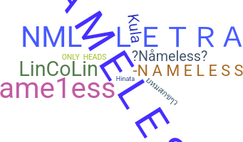 ニックネーム - Nameless