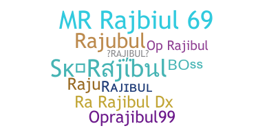 ニックネーム - Rajibul