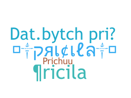 ニックネーム - Pricila