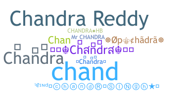 ニックネーム - Chandra