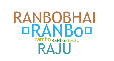 ニックネーム - Ranbo