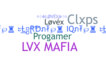 ニックネーム - LVX
