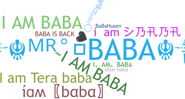 ニックネーム - Iambaba