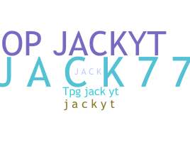 ニックネーム - JackyT