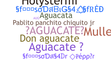 ニックネーム - Aguacate