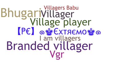 ニックネーム - Villagers