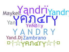 ニックネーム - Yandry