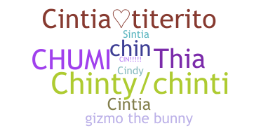 ニックネーム - cintia